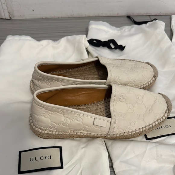 Gucci Cream Espadrille Women Shoes - Picture 3 of 3
